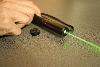 Laser verde pointer 200mw arde chibrite-ultraslim - arde instant, topeste plastic